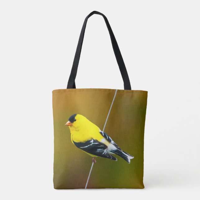 Tote Bag American Goldfinch - Photo originale (Dos)
