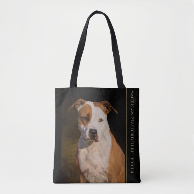 Tote Bag American Staffordshire Terrier (Devant)