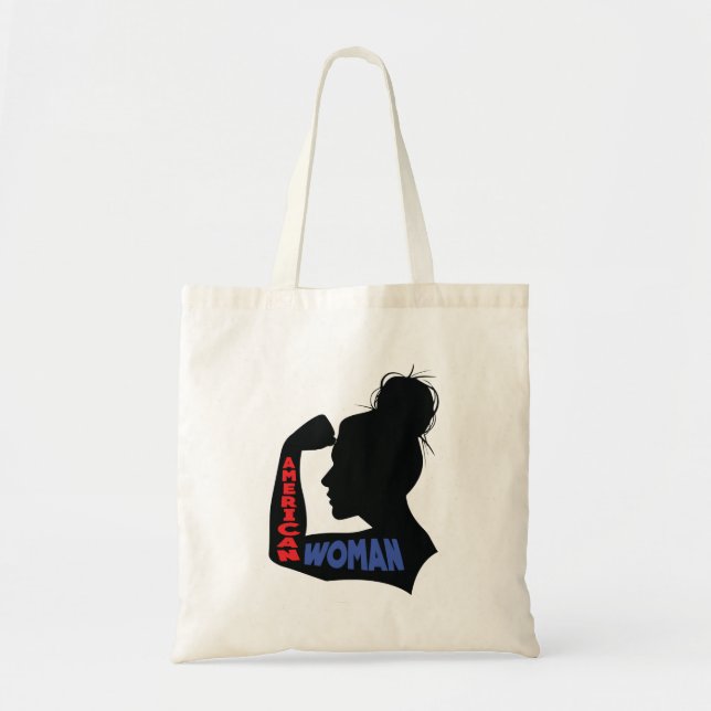Tote Bag American Woman (Devant)