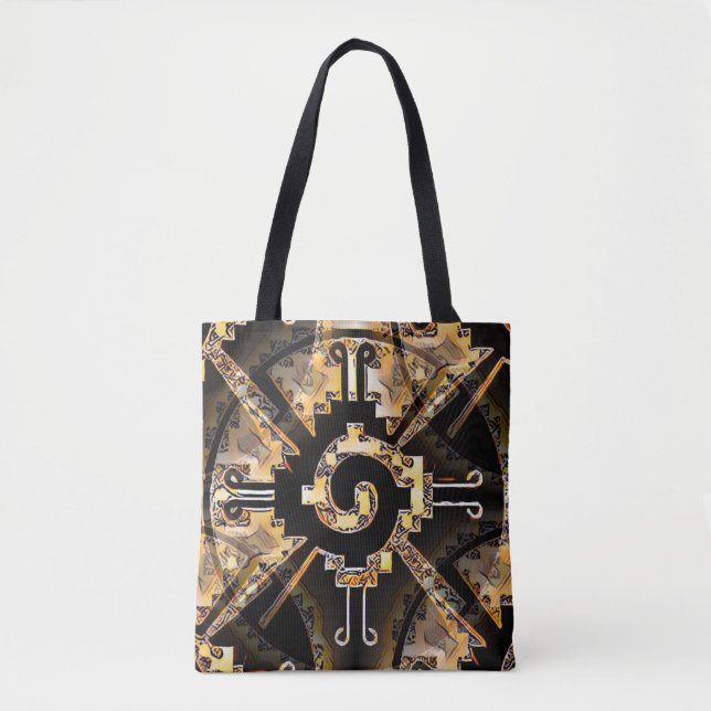 Tote Bag Amérindien maya Hunab Ku (Devant)