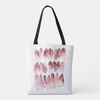 Tote Bag Améthyste - quartz rose