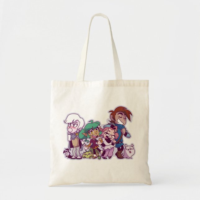 Tote Bag Amies et animaux familiers de harpie Gee ! (Devant)