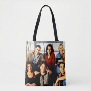 Tote Bag AMIS™   Cast assis dans l'appartement de Monica