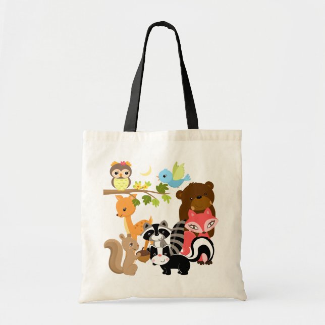 Tote Bag Amis de forêt (Devant)