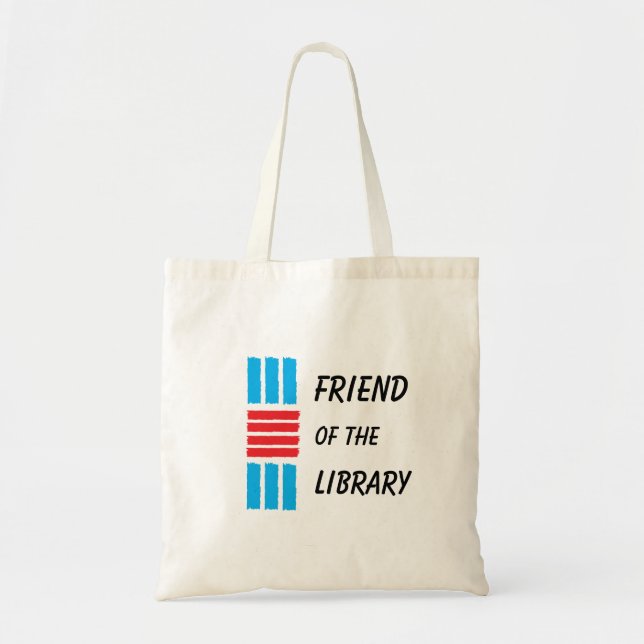 Tote Bag Amis de la bibliothèque (Devant)