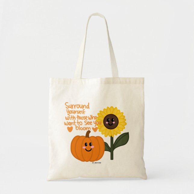 Tote Bag Amis de l'automne (Devant)