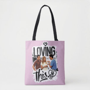Tote Bag AMIS™  Joey, Rachel, & Ross - Aimer ça !