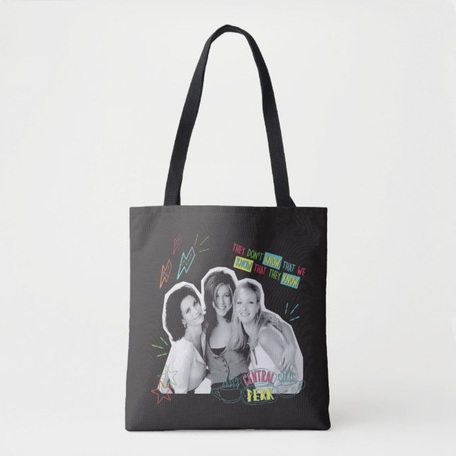 Tote Bag AMIS™ | Monica, Rachel et Phoebe (Devant)