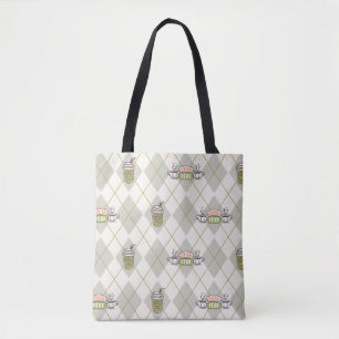 Tote Bag AMIS™   Motif de Jacquard Perk Central