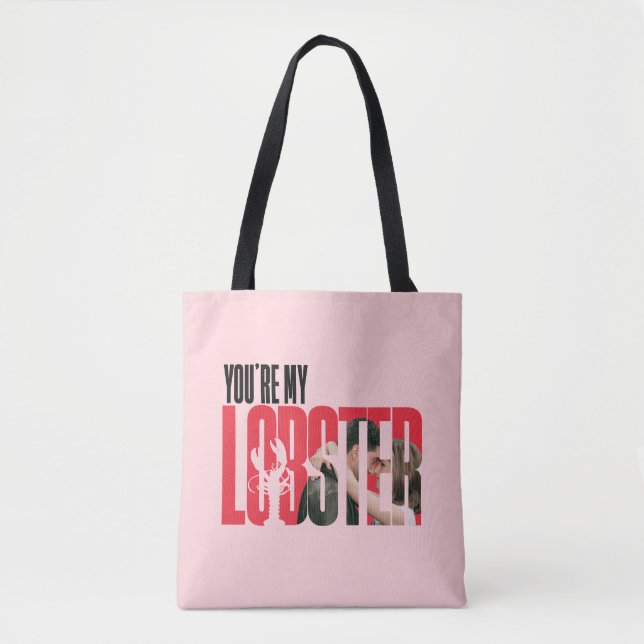 Tote Bag AMIS™ | Rachel & Ross - Tu es mon homard (Devant)