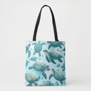 Tote Bag Amis Tortues Marines