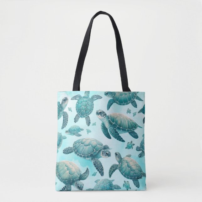 Tote Bag Amis Tortues Marines (Devant)