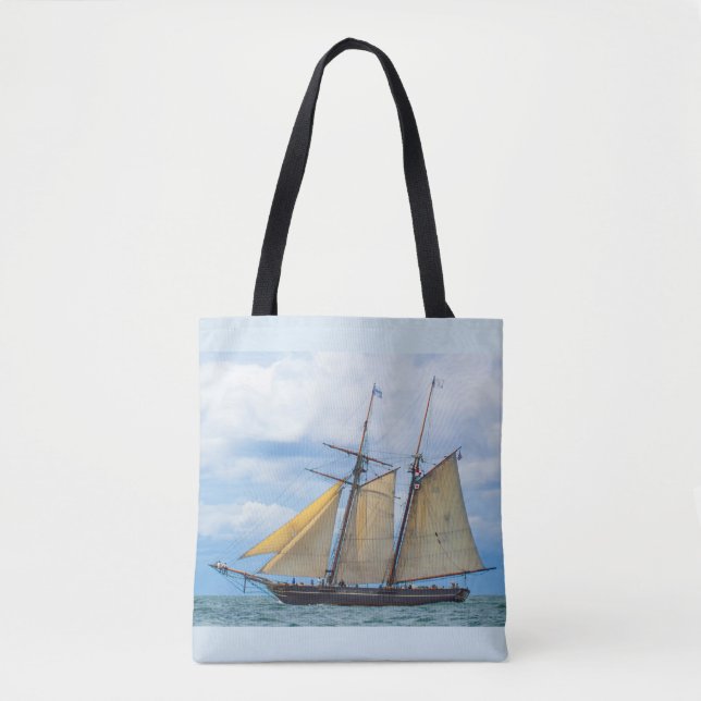 Tote Bag Amistad sous voile (Devant)