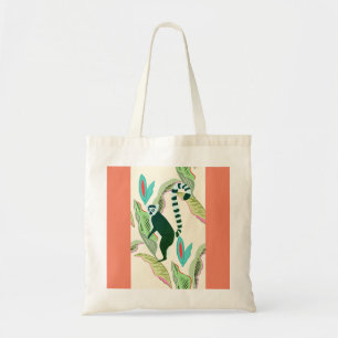 Tote Bag Amitié animale - SOS Lémur -2 faces