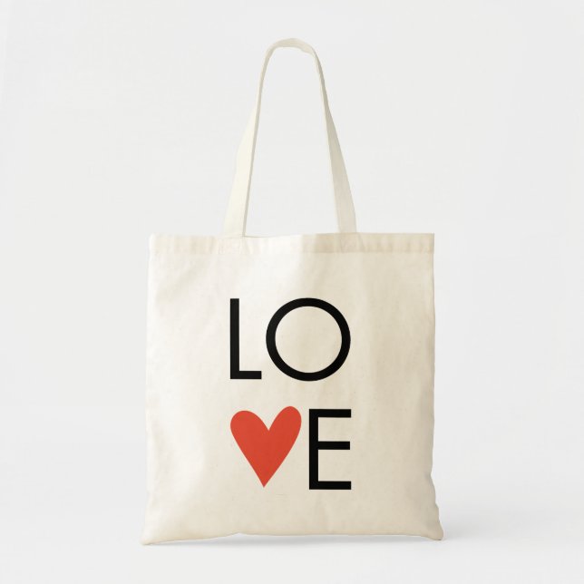 Tote Bag Amour (Devant)