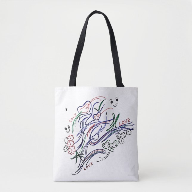 Tote Bag amour (Devant)