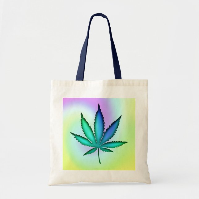 Tote Bag Amour arc-en-ciel (Devant)