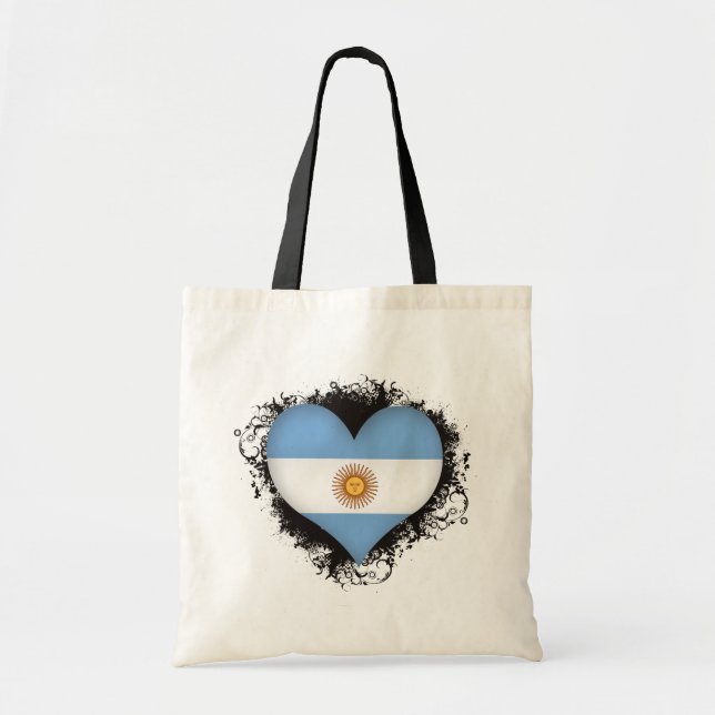 Tote Bag Amour Argentine du cru I (Devant)