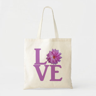 Tote Bag Amour Dahlia Lavande Classique