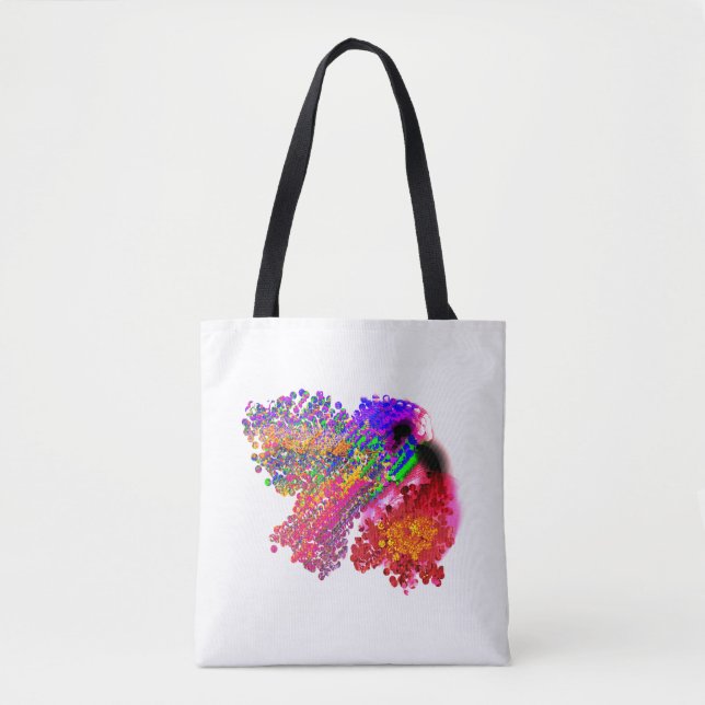 Tote Bag amour de colibri (Devant)