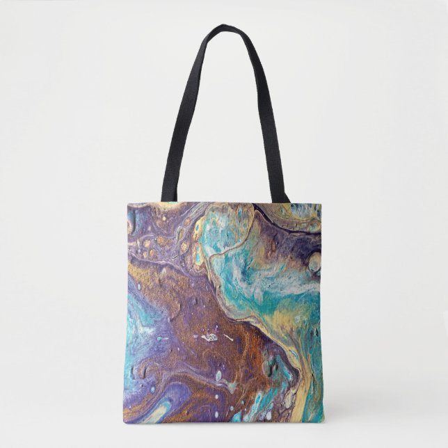 Tote Bag Amour de cuivre Geode Fourre-tout (Devant)