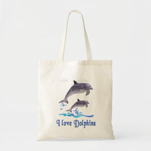 Tote Bag Amour de dauphin