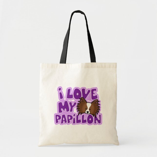 Tote Bag Amour de Kawaii I mon Papillon (Devant)
