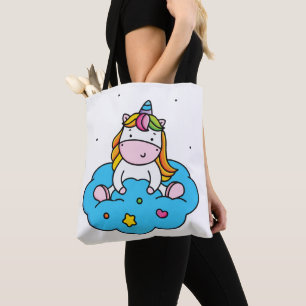 Tote Bag Amour de licorne