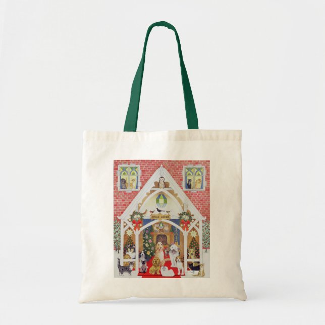 Tote Bag Amour de loge de houx (Devant)