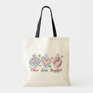 Tote Bag Amour de paix engagé