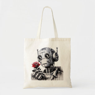 Tote Bag Amour de Robot 01