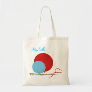 Tote Bag Amour de tricot personnalisé