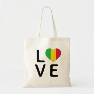 Tote Bag Amour - Drapeau Mali