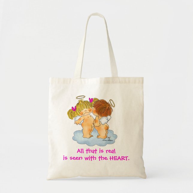 Tote Bag Amour et baisers Fourre-tout - baisers de Vivian (Devant)