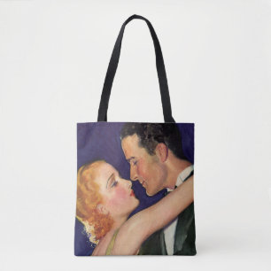 Tote Bag Amour et romance vintage, films rétro d'Hollywood