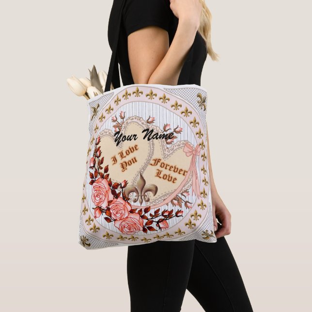 Tote Bag Amour Éternel   (De près)