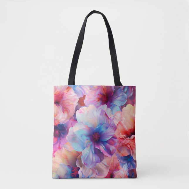 Tote Bag Amour Floral  (Devant)