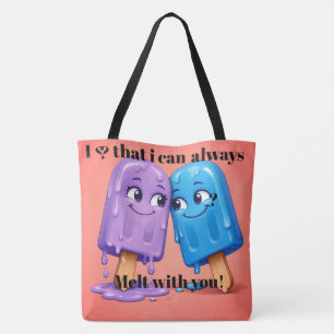 Tote Bag Amour fondu