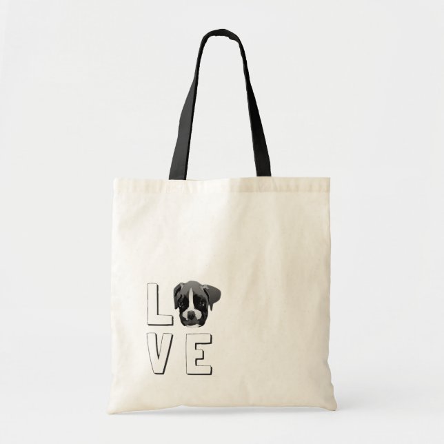 Tote Bag Amour Fourre-tout de boxeur (Devant)