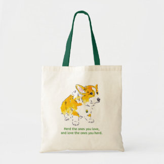 Tote Bag Amour Fourre-tout de corgi