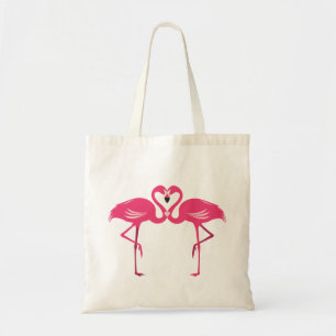 Tote Bag Amour Fourre-tout de Flamant rose