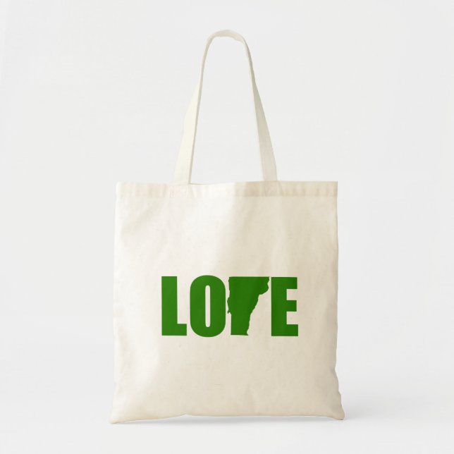 Tote Bag Amour Fourre-tout du Vermont (Devant)
