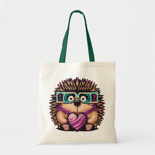 Tote Bag Amour geek (Devant)