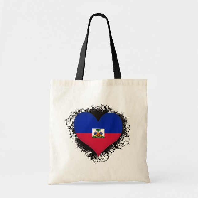 Tote Bag Amour Haïti du cru I (Devant)