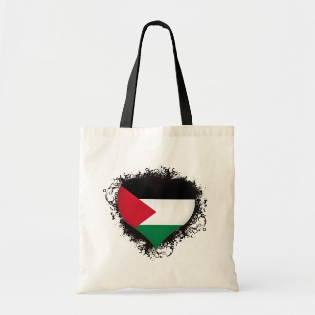 Tote Bag Amour Palestine du cru I (Devant)