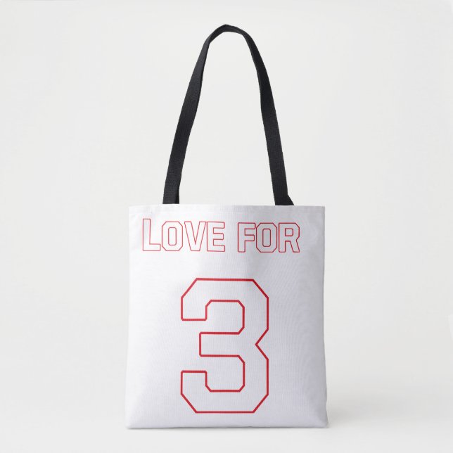 TOTE BAG AMOUR POUR 3 (Devant)