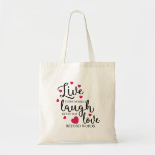 Tote Bag Amour riant en direct