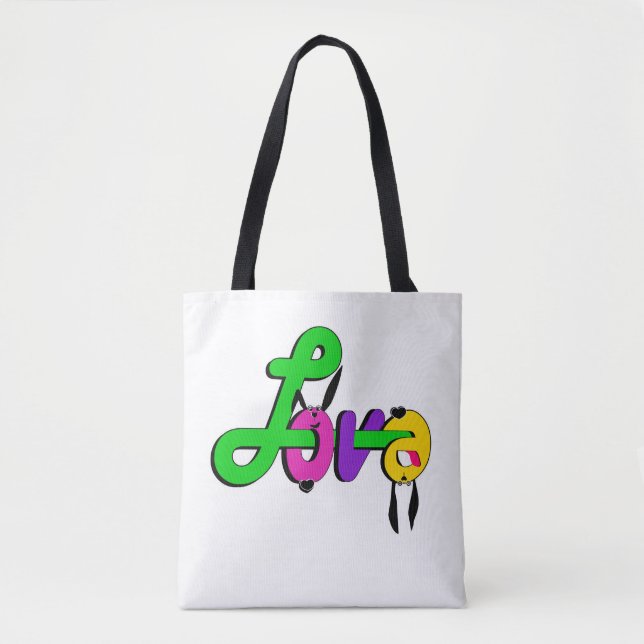 Tote Bag Amour, Saint Valentin (Devant)