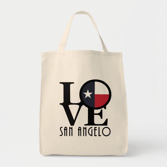Tote Bag AMOUR San Angelo (Devant)