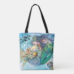 Tote Bag Amour sous-marin